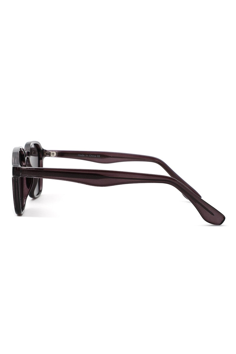 Retro Square Modern Geometric Polarized Sunglasses