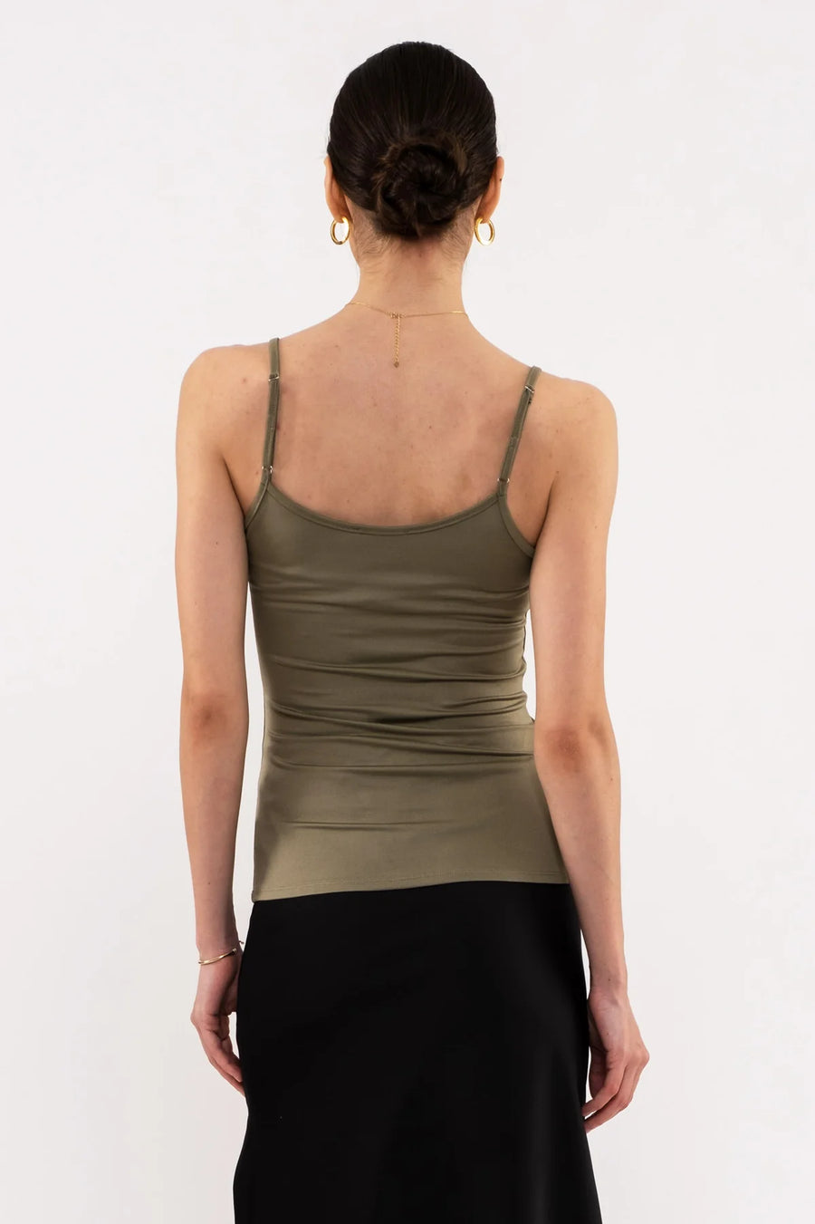 Sydney Solid Cami | Light Olive *FINAL SALE*