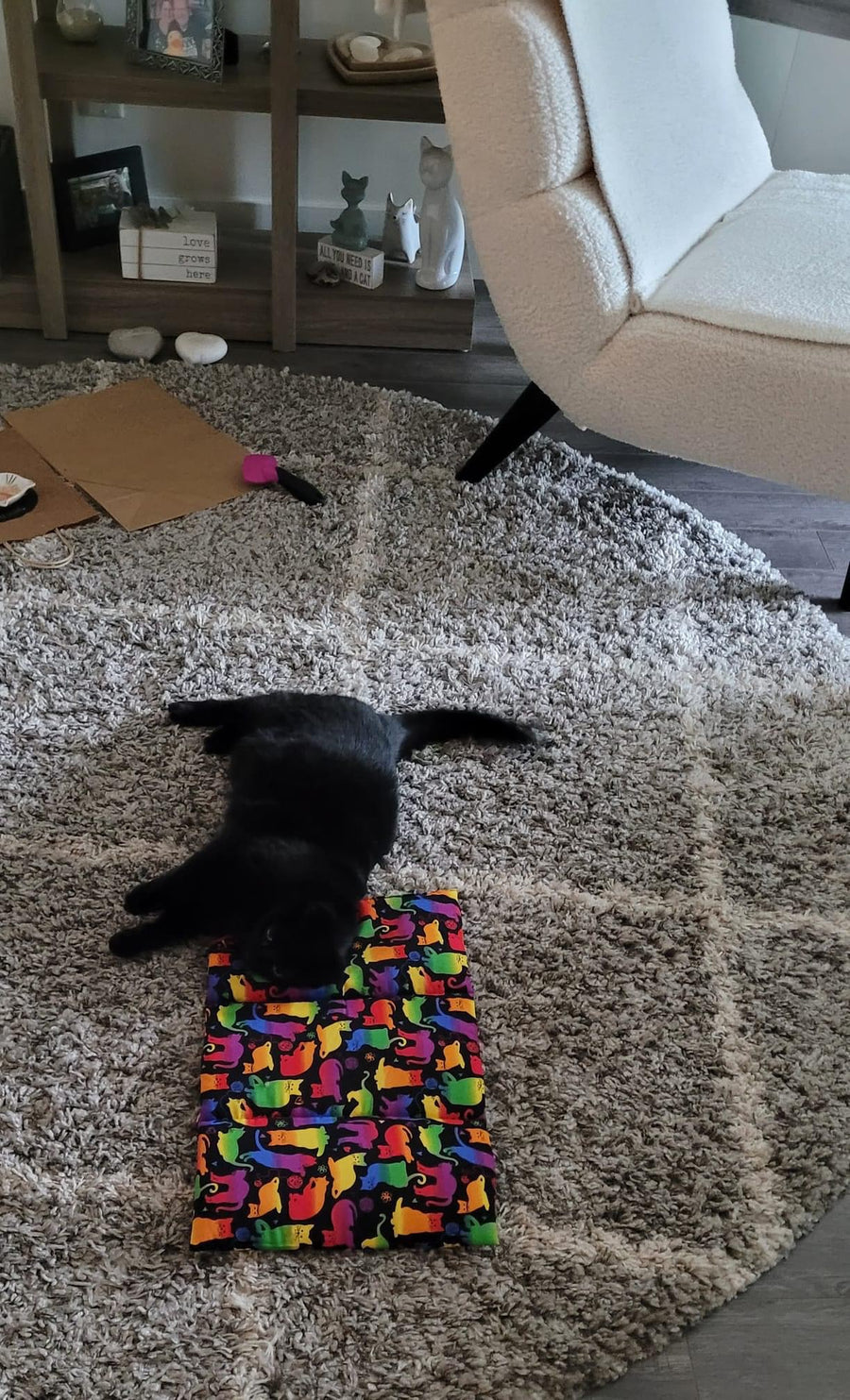 Camouflage Catnip Infused Playmat