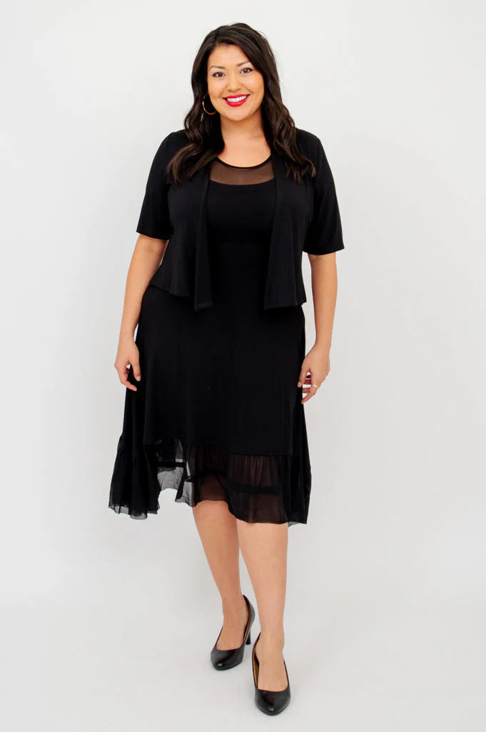 Danube Bamboo Dress | Black