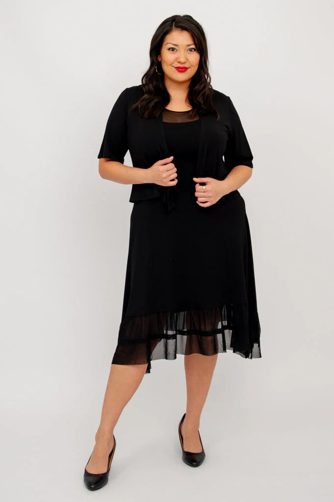 Danube Bamboo Dress | Black