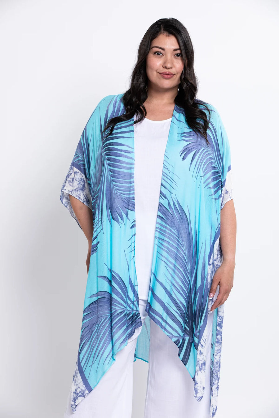 Palm Leaves Kimono