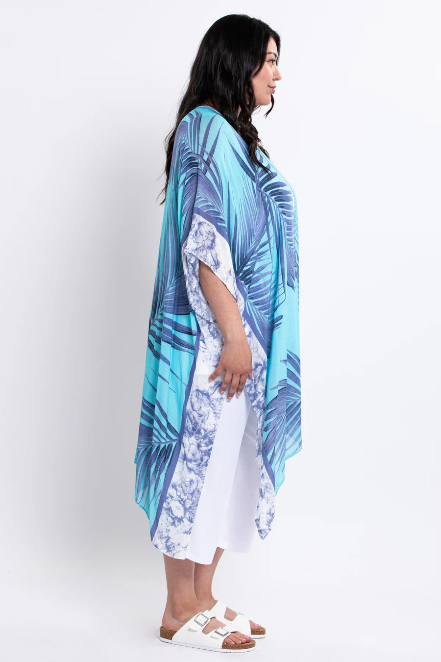 Palm Leaves Kimono