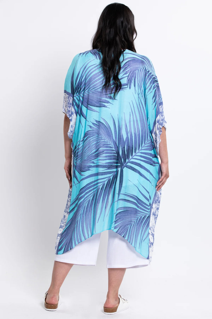 Palm Leaves Kimono