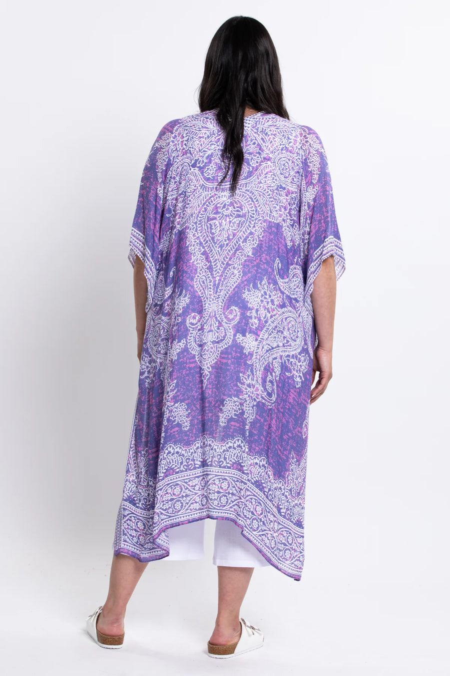 Rosy Blue Kimono