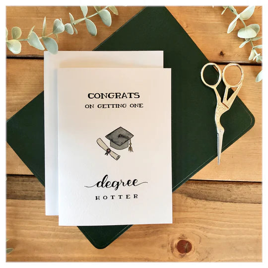 Congrats On Getting One Degree Hotter | Card