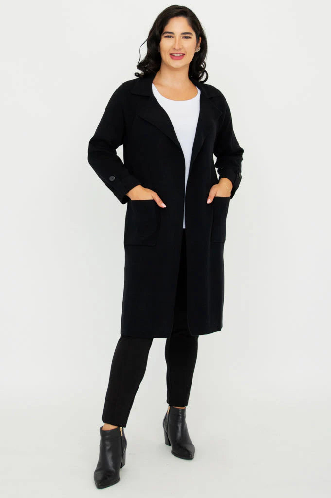 Delaney Cotton Jacket | Black