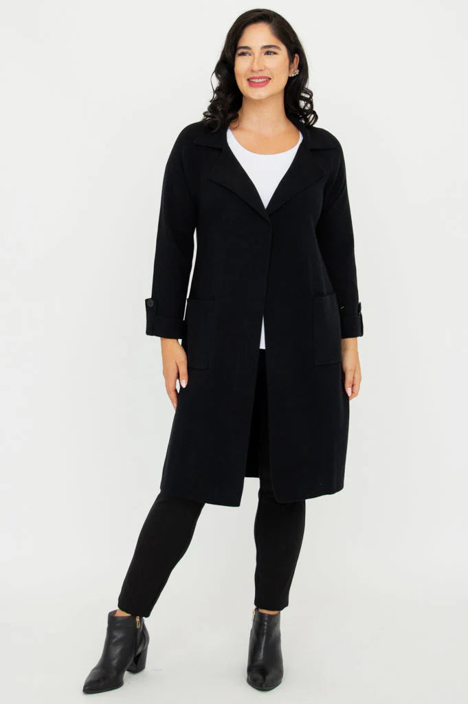 Delaney Cotton Jacket | Black
