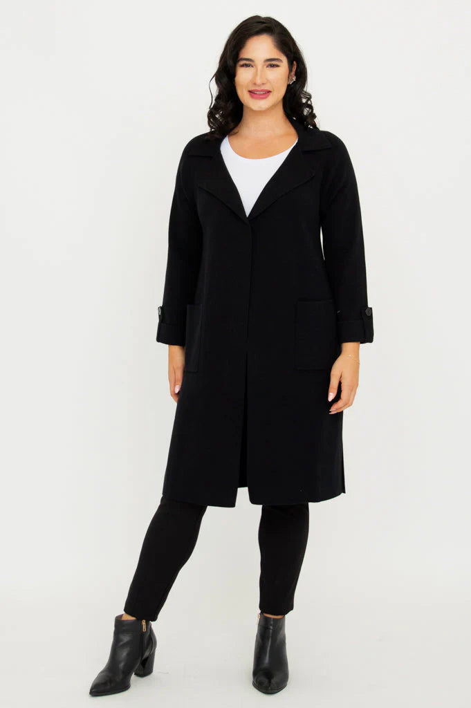 Delaney Cotton Jacket | Black