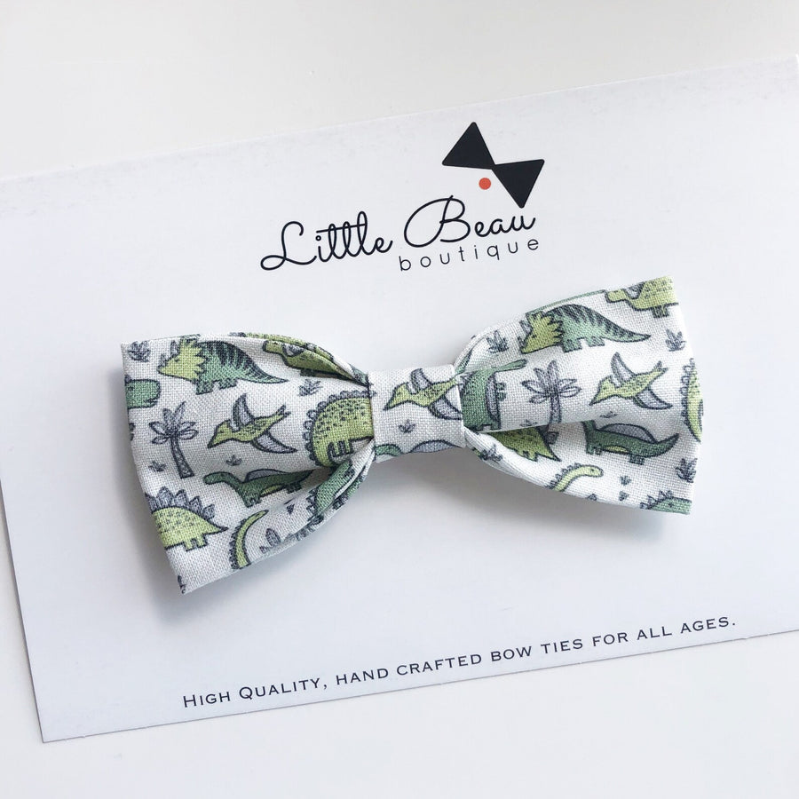 Green Dinosaur Bow Tie | Little Beau Boutique