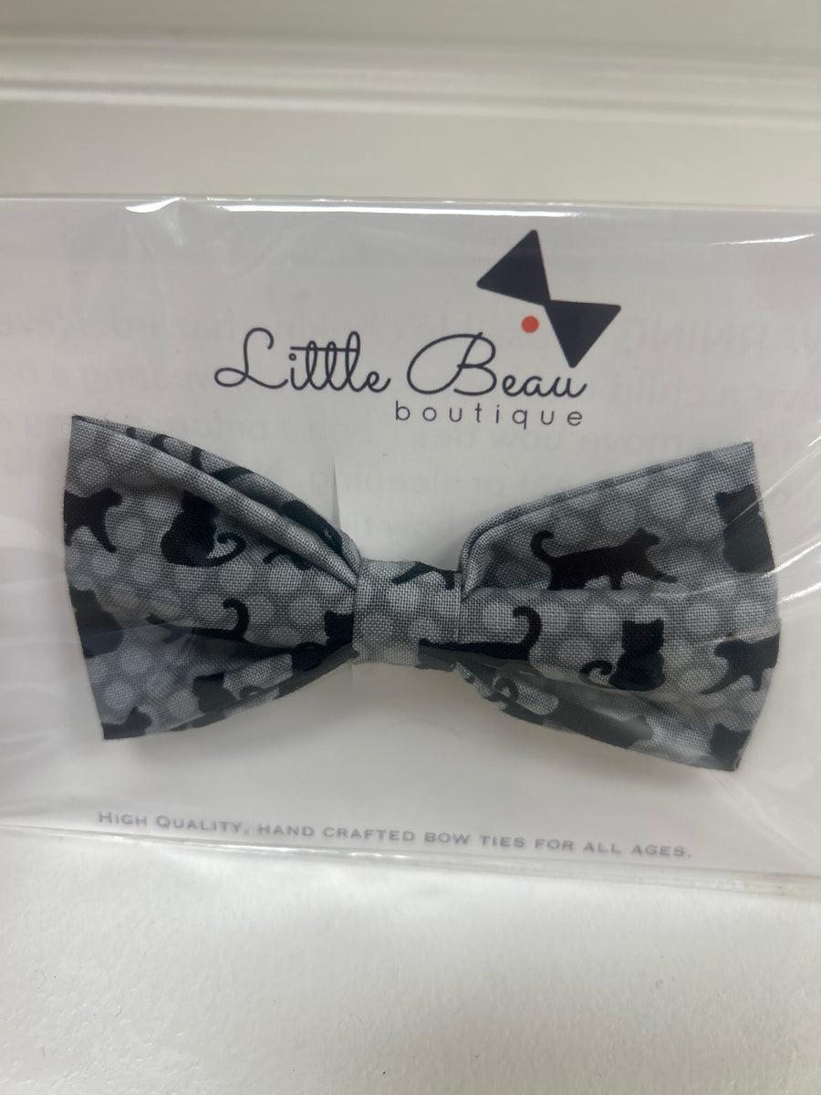 Black Cats Bow Tie | Little Beau Boutique