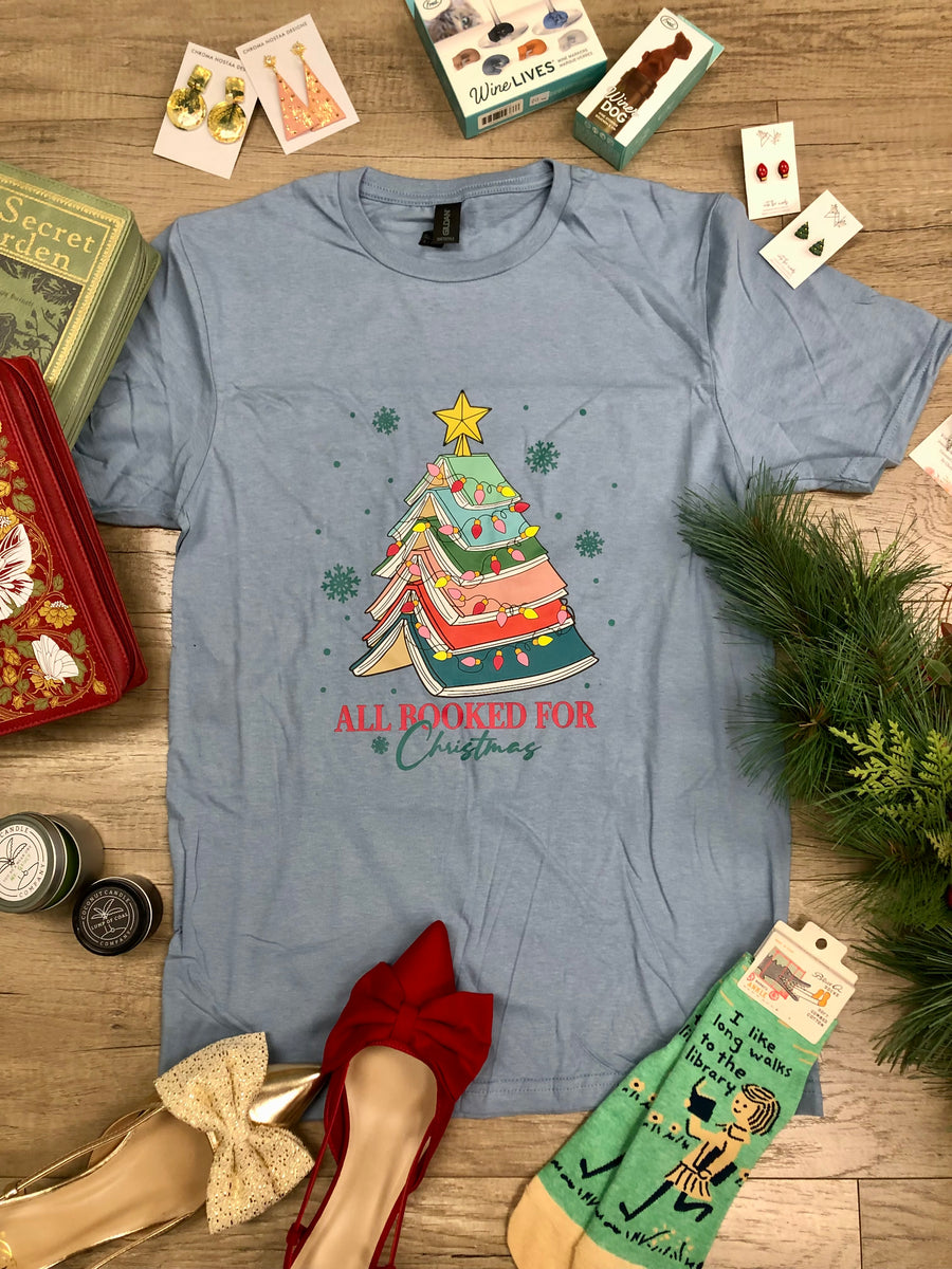 All Booked For Christmas | Tee (Infant Sizes up to Adult 5X)