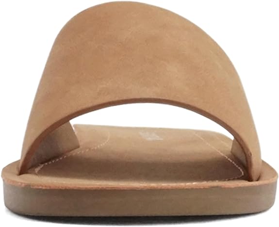 Efron | Slip On Slide Sandals | Tan Nubuck *FINAL SALE*