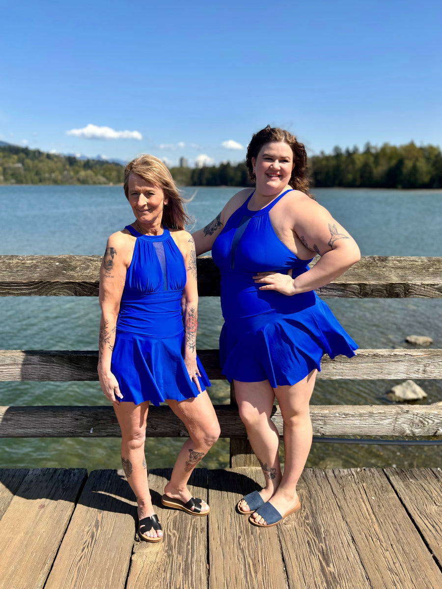 Chasing Sunshine | Swimsuit Dress | Royal Blue