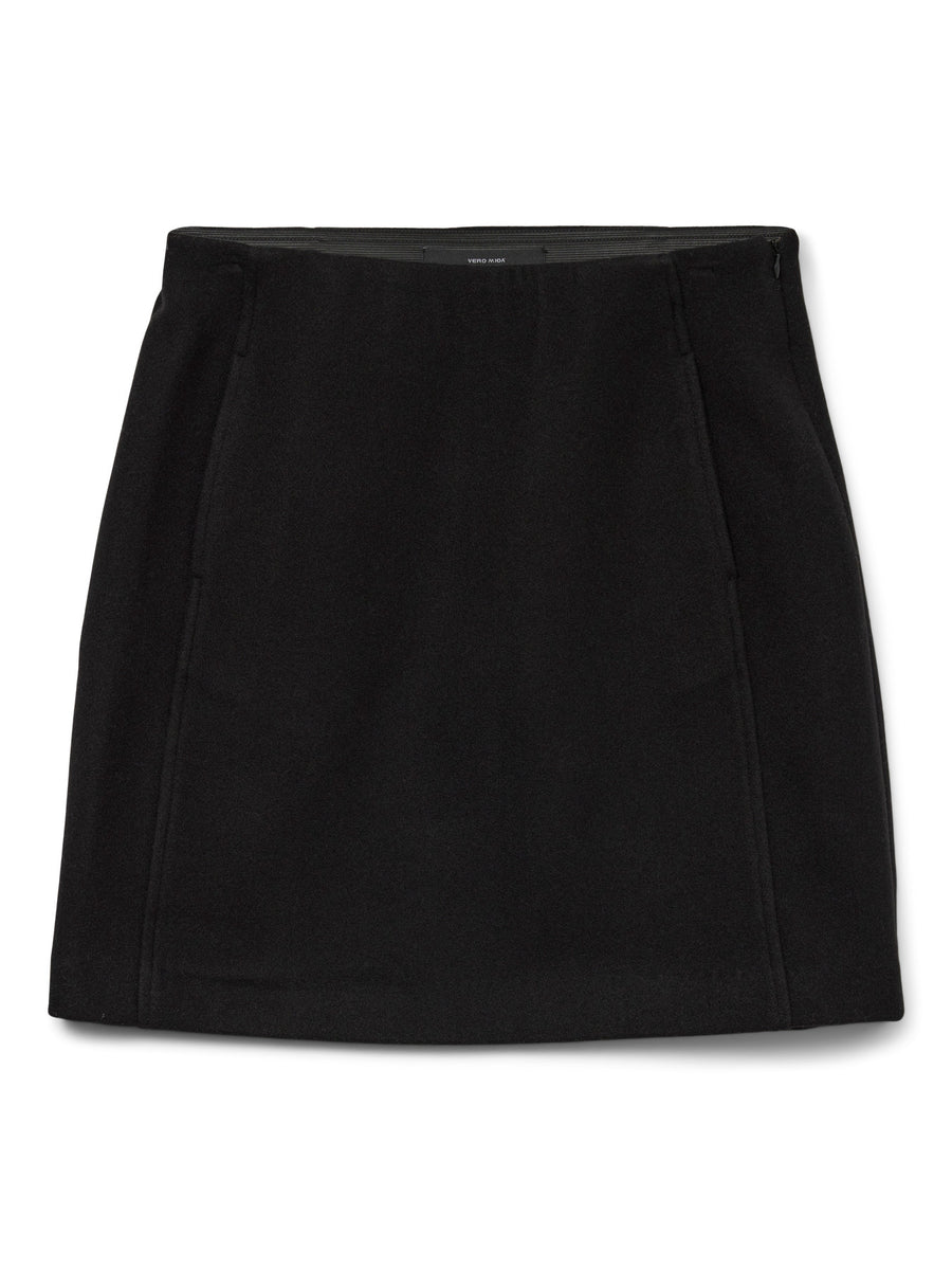 Fortune | High Waist Mini Skirt | Black