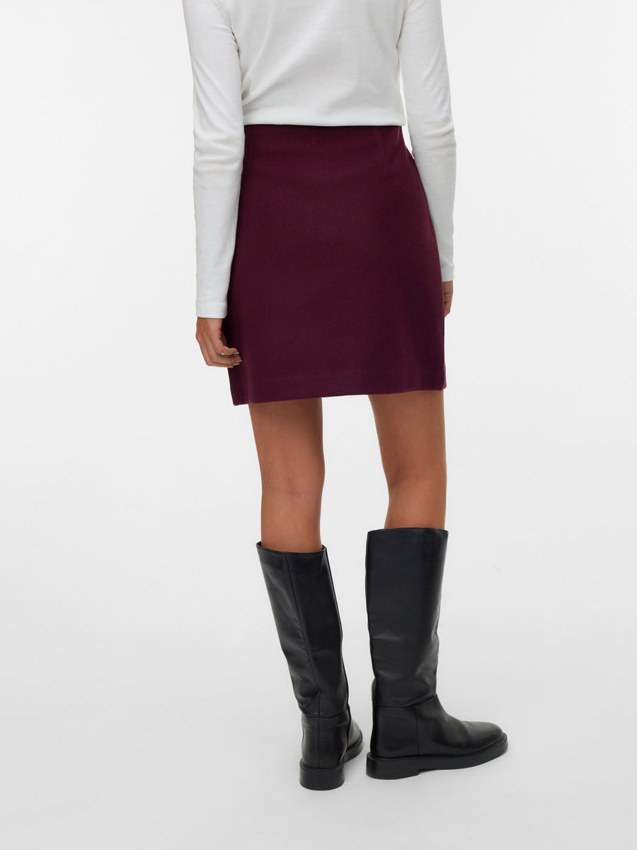 Fortune | High Waist Mini Skirt | Winetasting