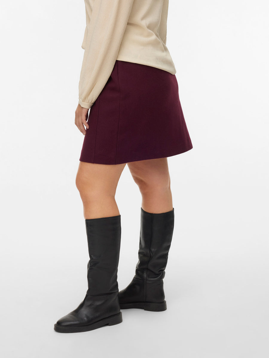 Fortune | High Waist Mini Skirt | Winetasting