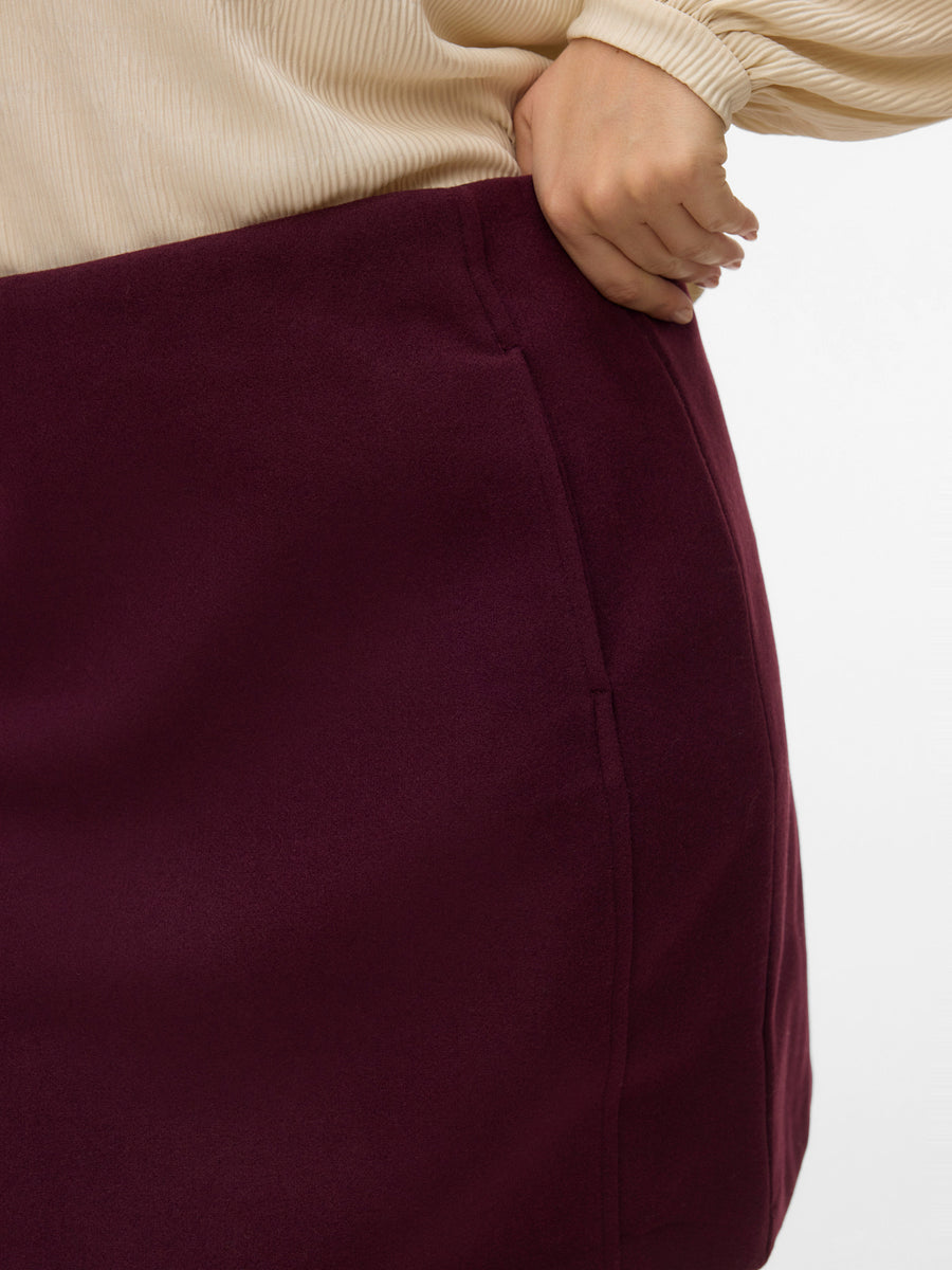 Fortune | High Waist Mini Skirt | Winetasting