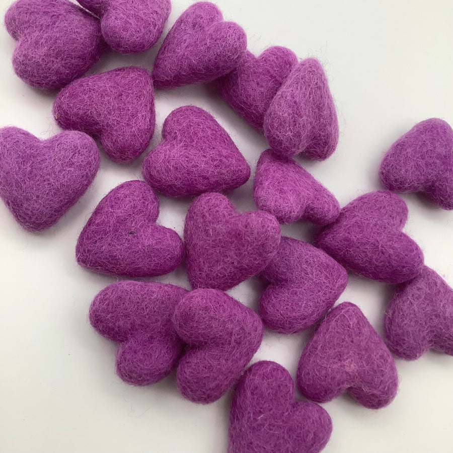 Felted Hearts (Nepal)