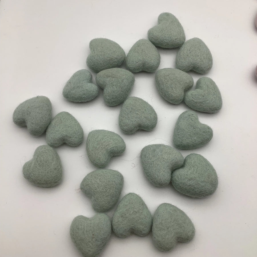 Felted Hearts (Nepal)
