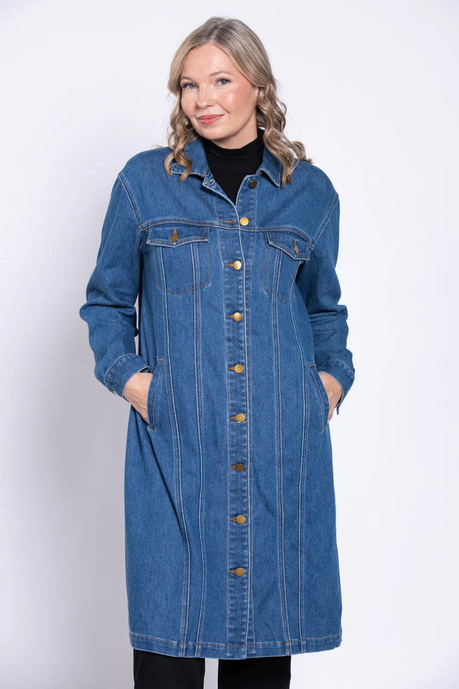 Geraldine Long Jean Jacket
