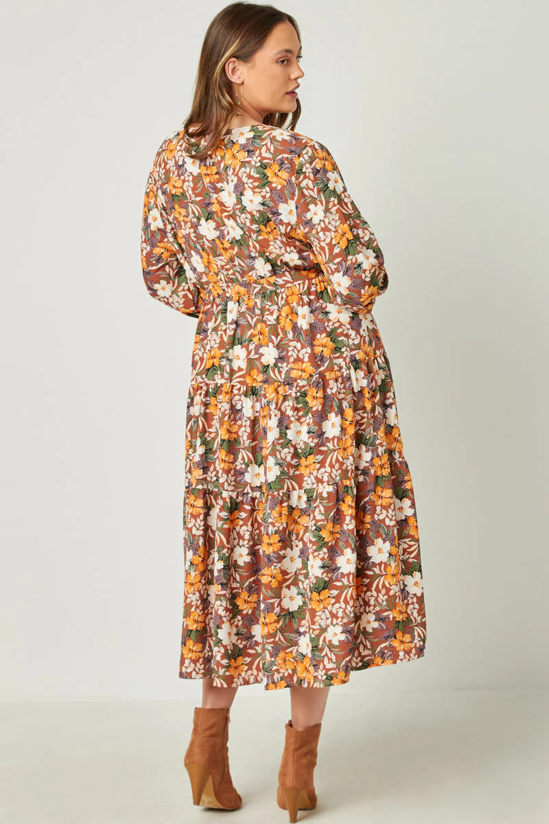 Hibiscus Harvest Dress *FINAL SALE*