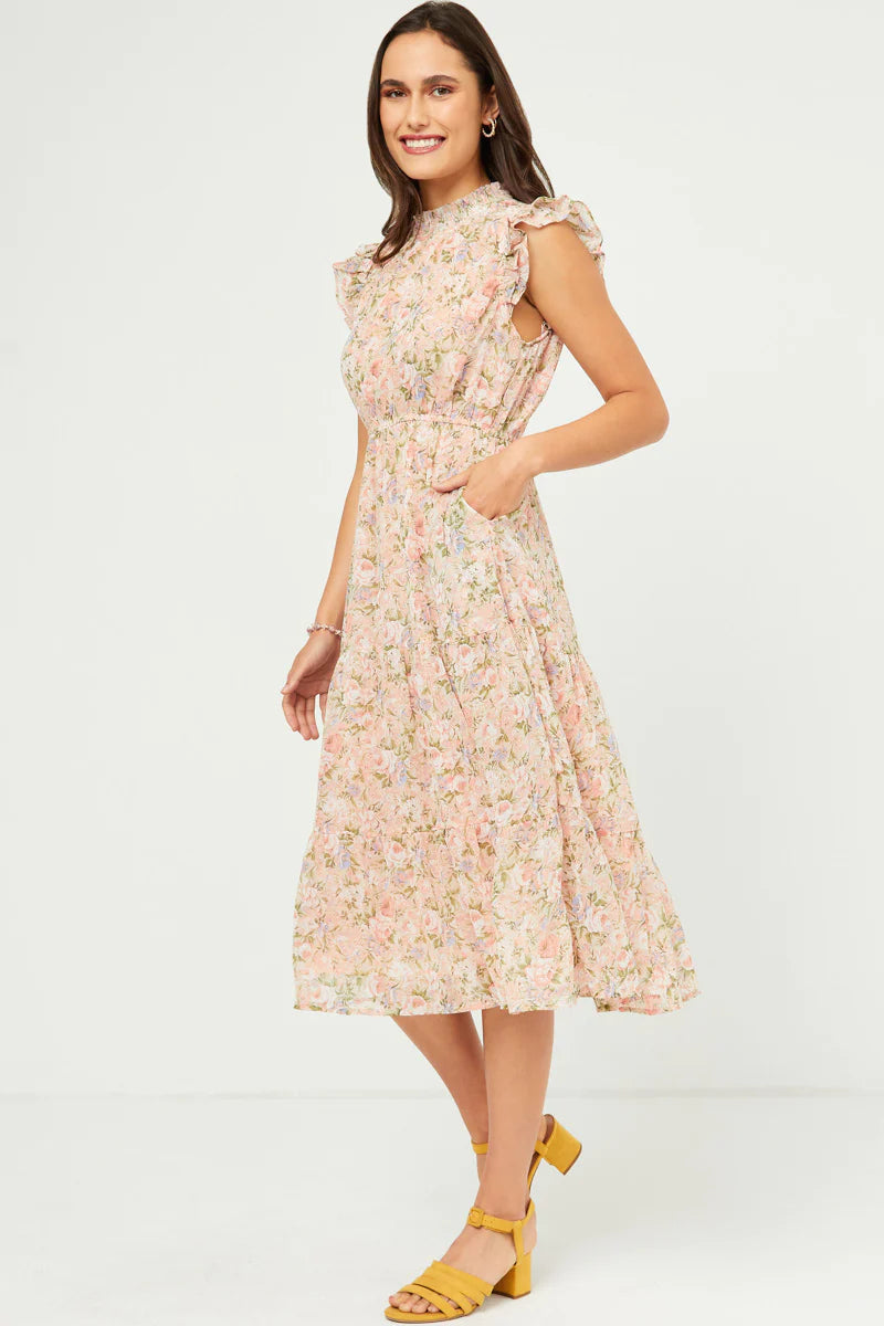 Garden Party | Floral Dress *FINAL SALE* (Only Small and 3X left)