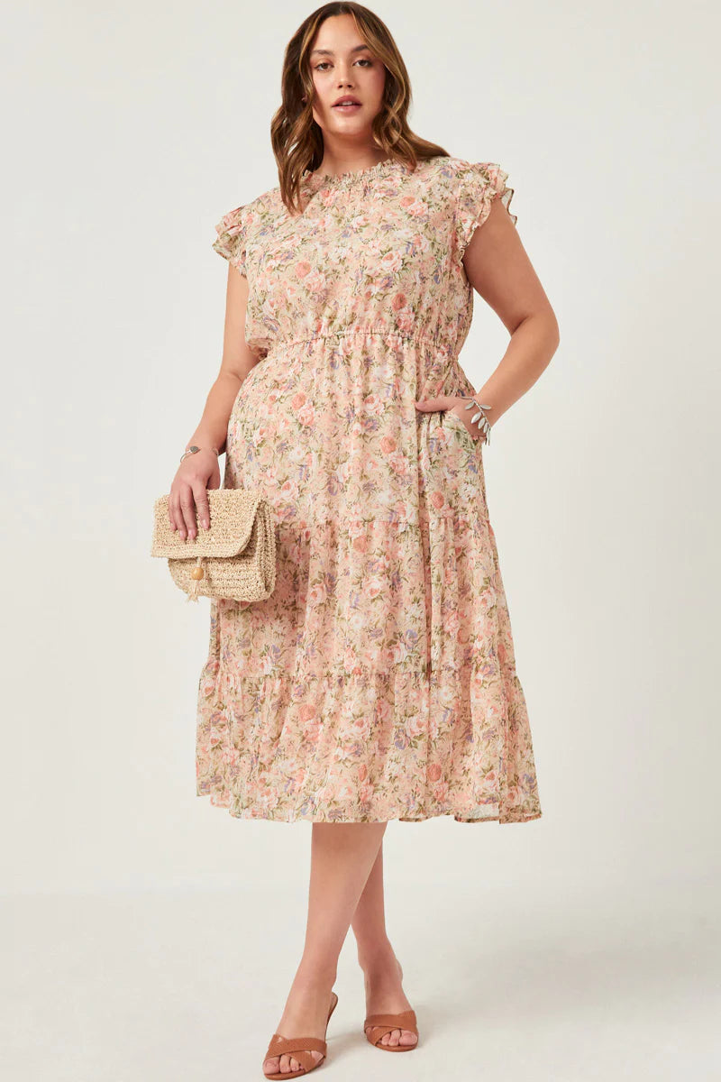 Garden Party | Floral Dress *FINAL SALE* (Only Small and 3X left)