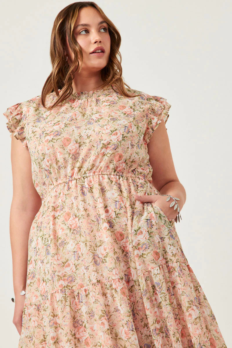 Garden Party | Floral Dress *FINAL SALE* (Only Small and 3X left)