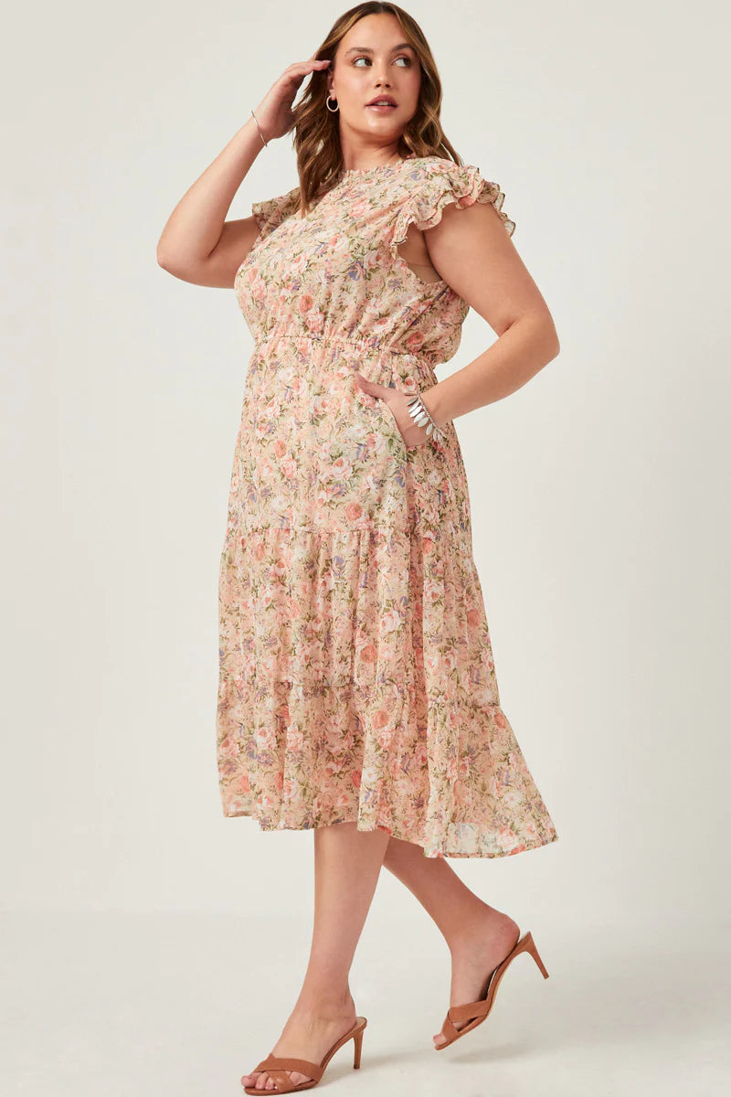Garden Party | Floral Dress *FINAL SALE* (Only Small and 3X left)