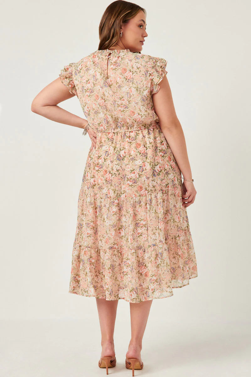 Garden Party | Floral Dress *FINAL SALE* (Only Small and 3X left)