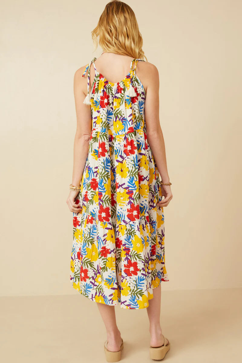 Honolulu | Linen Blend Dress with Pockets *FINAL SALE*
