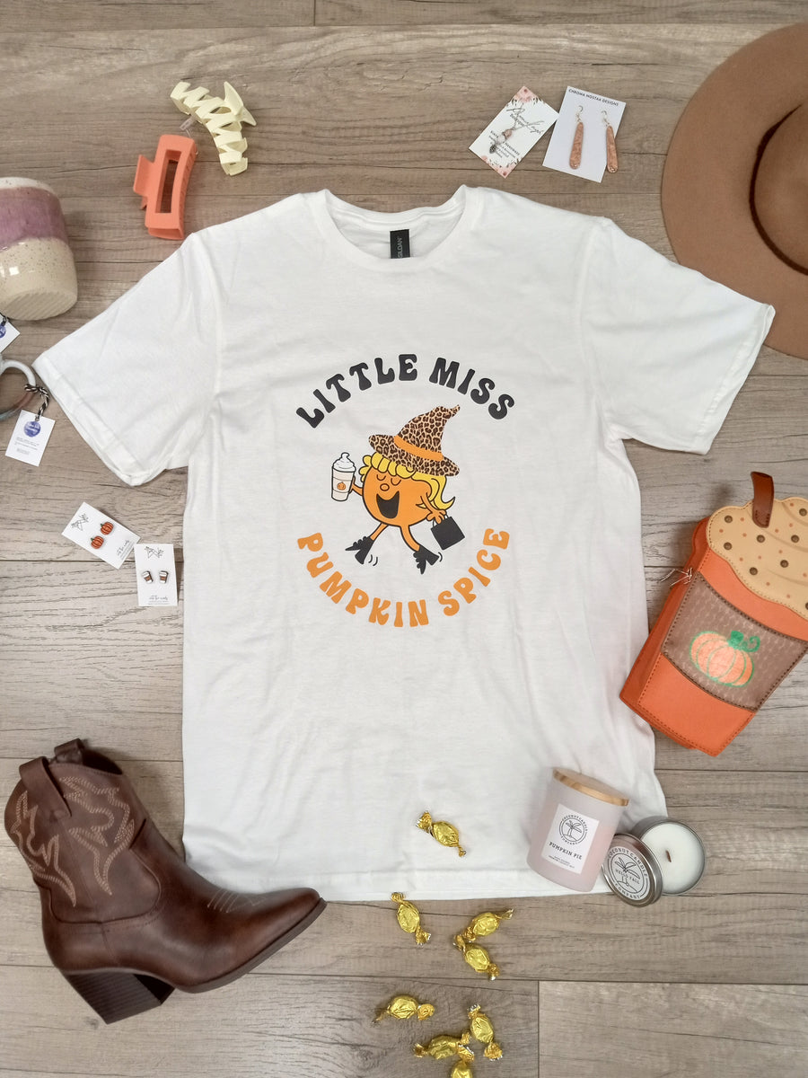 Little Miss Pumpkin Spice | Tee (Infant Sizes up to Adult 5X)