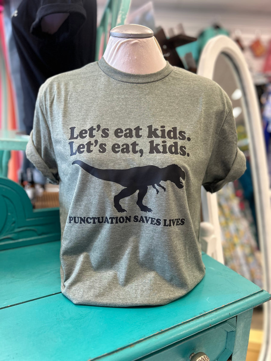 Punctuation Saves Lives | Graphic Tee