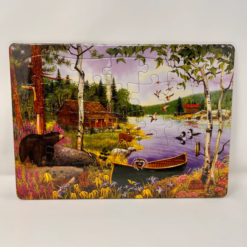 Bear Lake | 35 Piece Tray Puzzle (Cobble Hill)