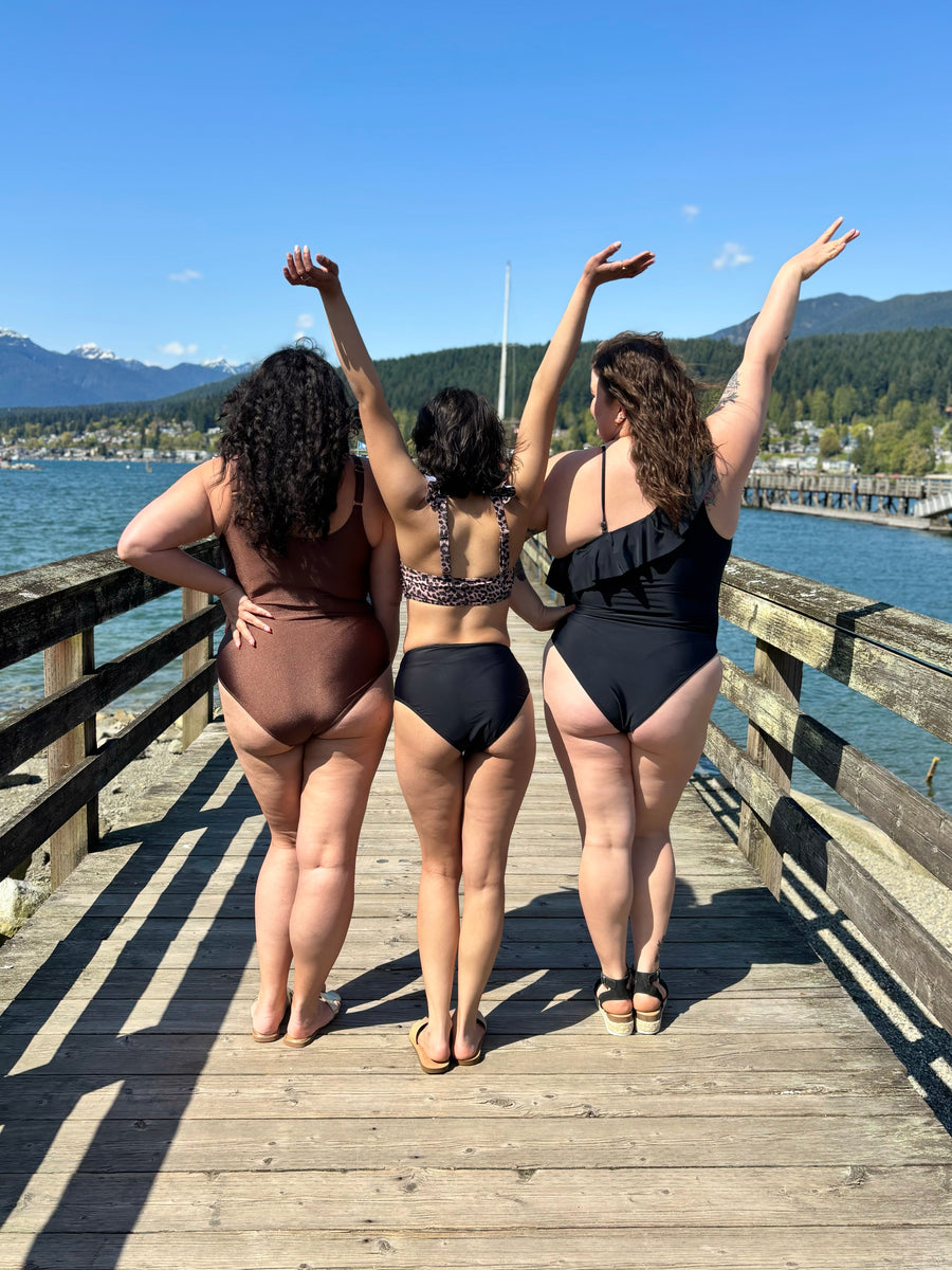 Coastal Couture | One Piece Swimsuit | Chocolate