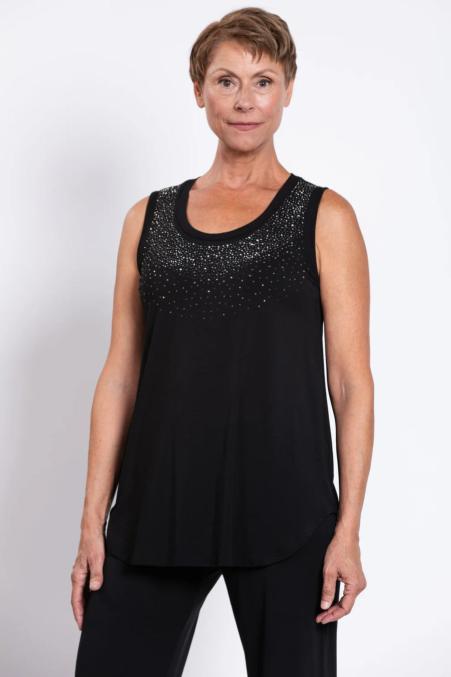 Jazz Bamboo Tank | Black Diamond