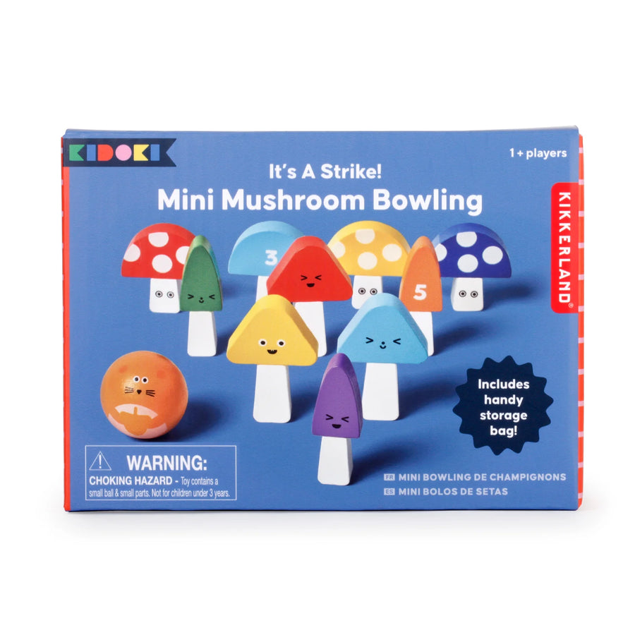 It's A Strike! Mini Mushroom Bowling Game