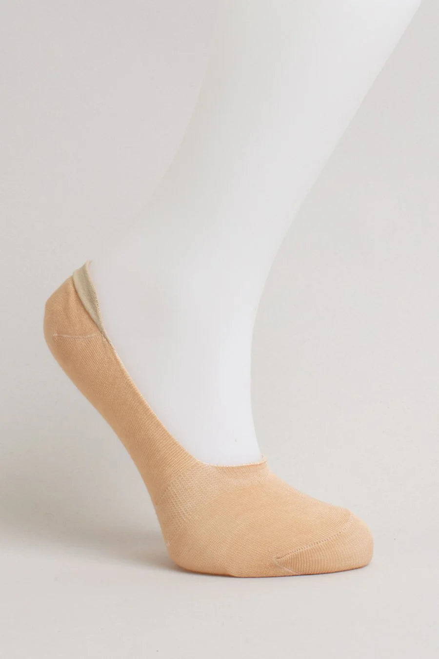 No Show Bamboo Sock Liners | Beige
