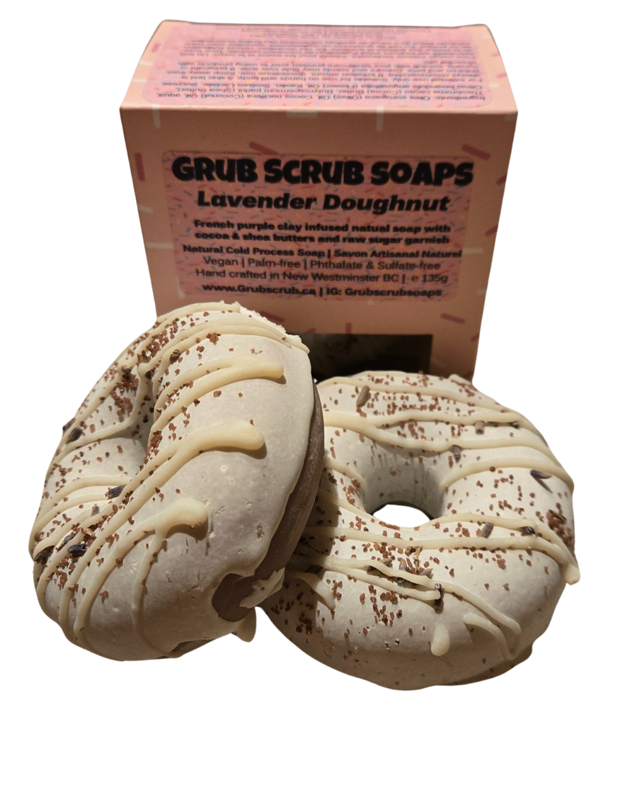 Lavender Donut | Grub Scrub Soap