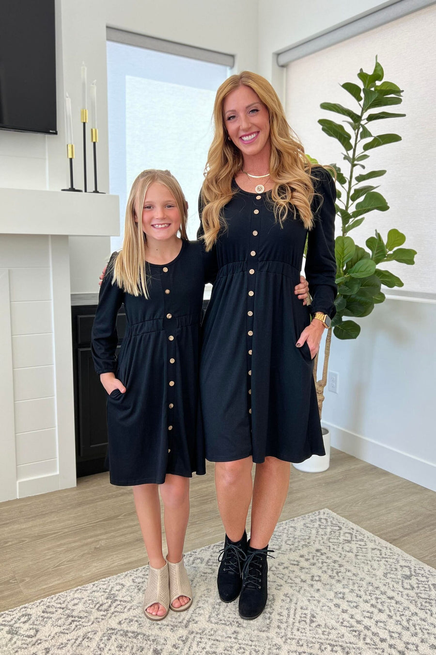 Bailey Dress | Black | Kids Sizes