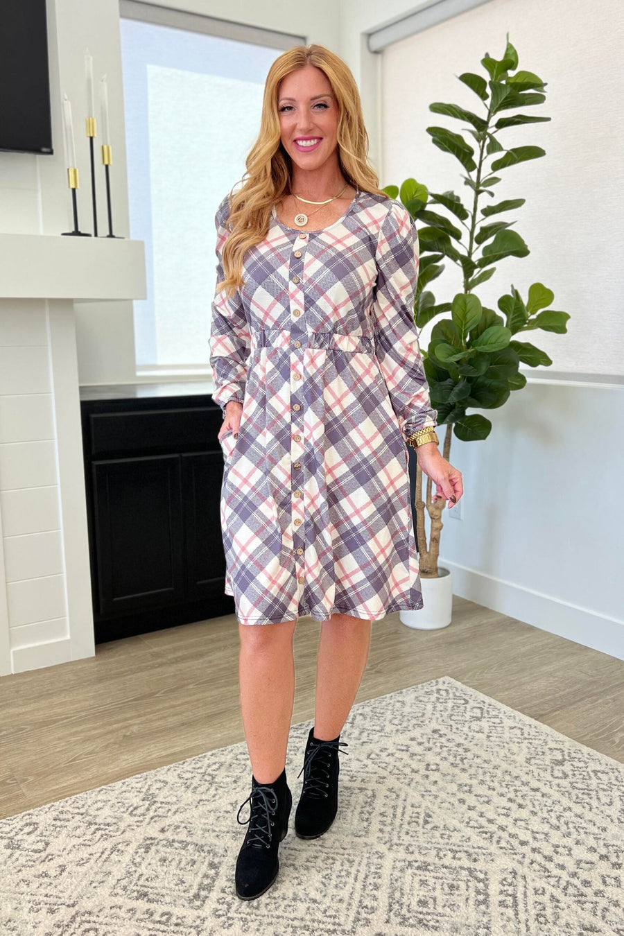 Bailey Dress | Plaid | Adult Sizes *FINAL SALE*