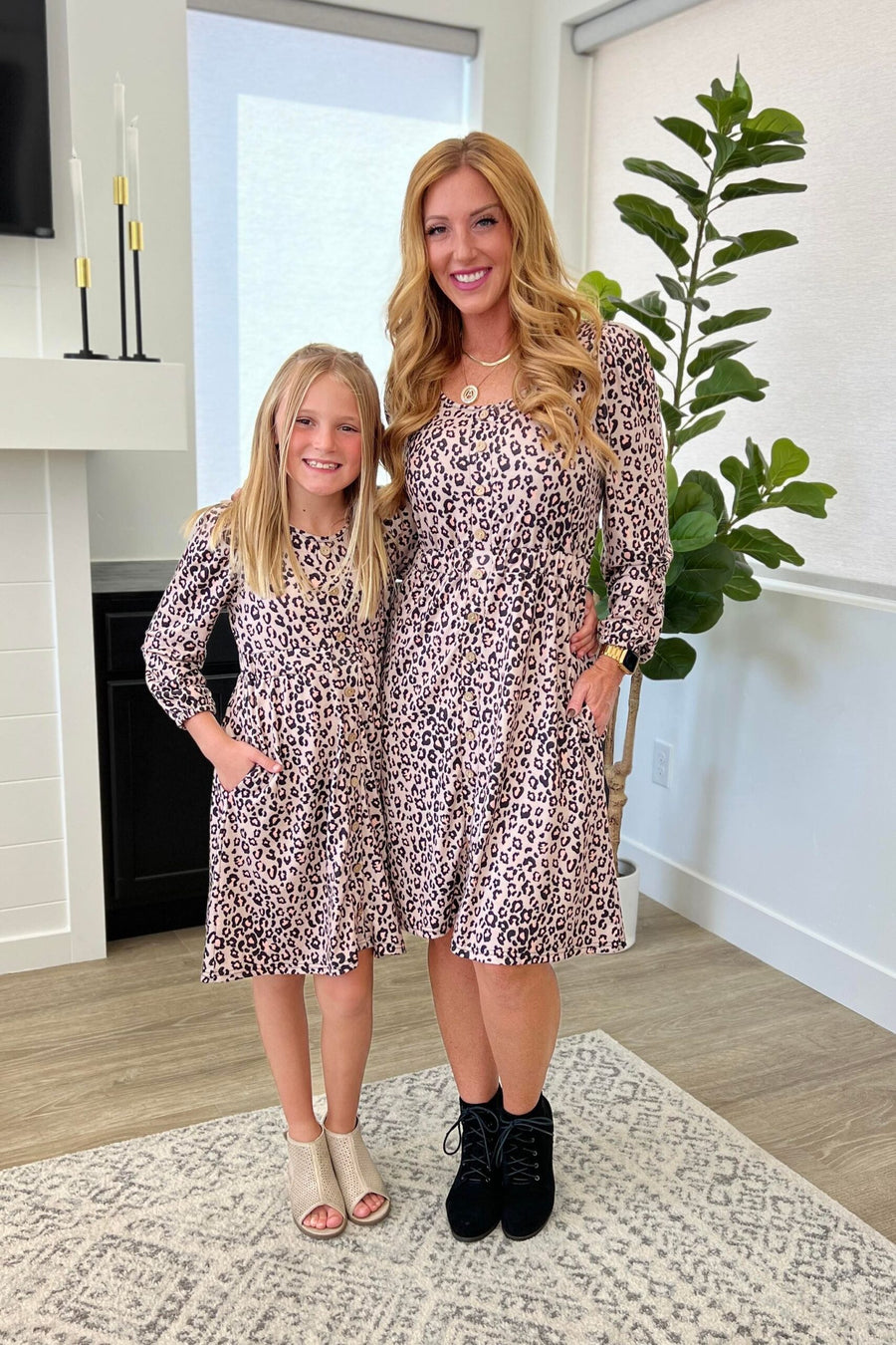 Bailey Dress | Leopard | Kids Sizes *FINAL SALE*