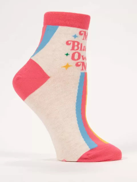 My Bladder Owns Me | Women's Ankle Socks | Blue Q