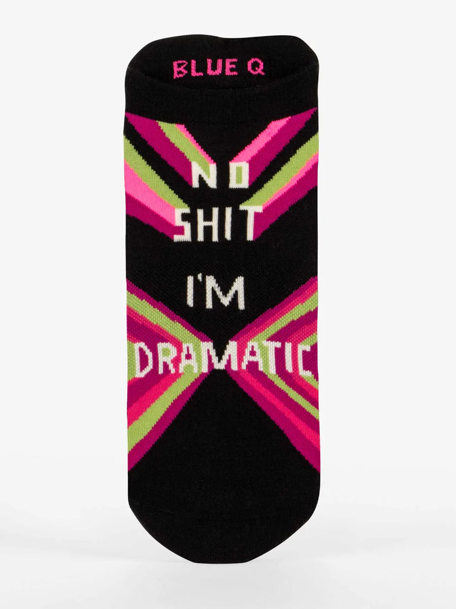 No Sh!t I'm Dramatic | Sneaker Socks | Blue Q