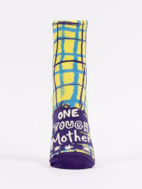 One Tough Mother | Women's Ankle Socks | Blue Q