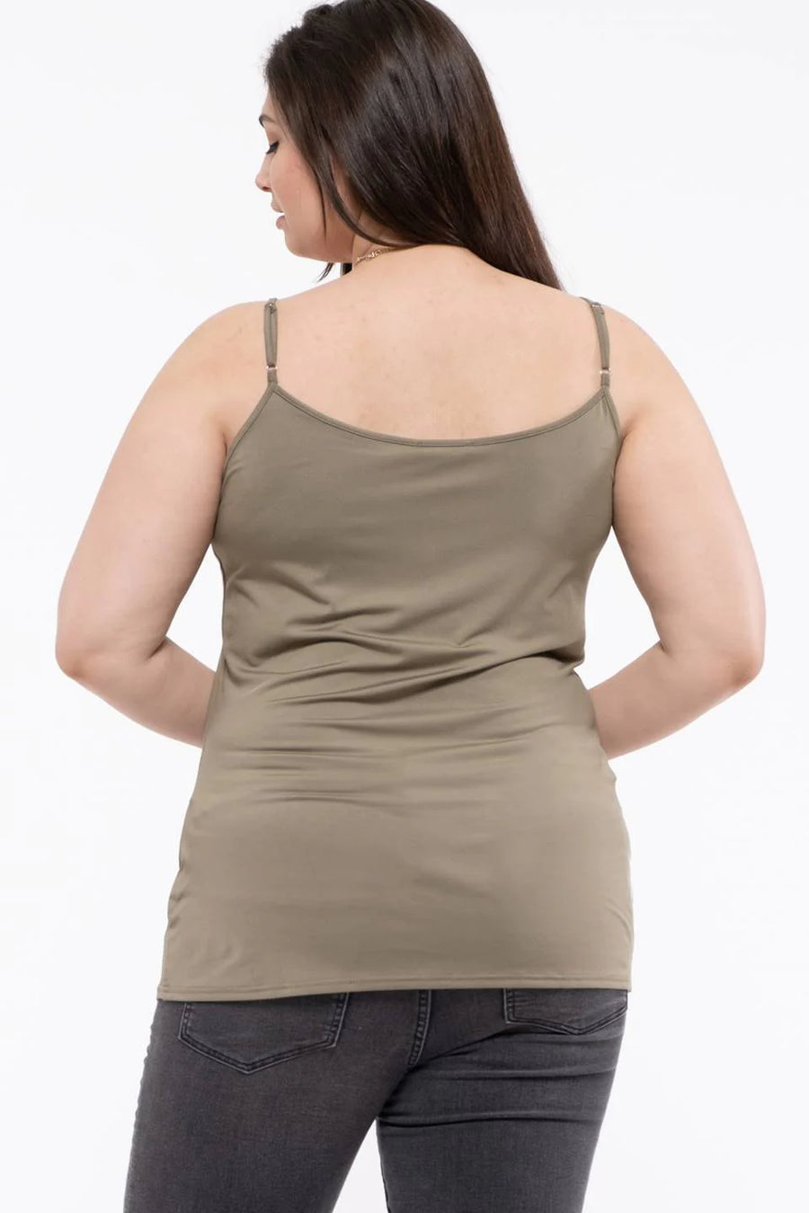 Sydney Solid Cami | Light Olive *FINAL SALE*