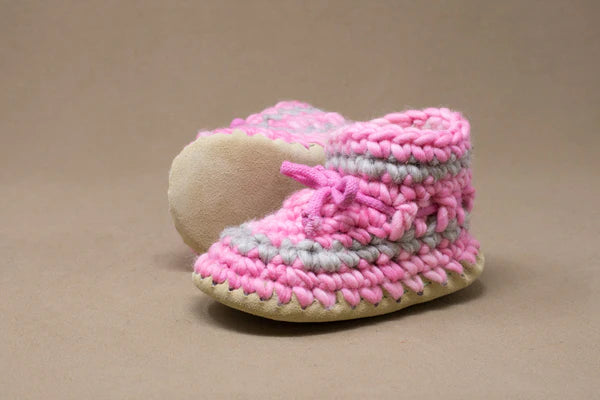 Padraig Child Slippers | Pink Multi