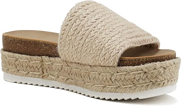 Process | Raffia Espadrille Flat Platform Sandal *FINAL SALE*