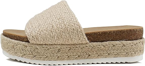 Process | Raffia Espadrille Flat Platform Sandal *FINAL SALE*